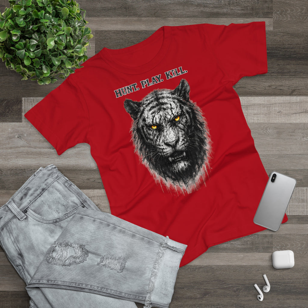 Tiger: Frontprint, Womens' T-Shirt - Animal-Collection