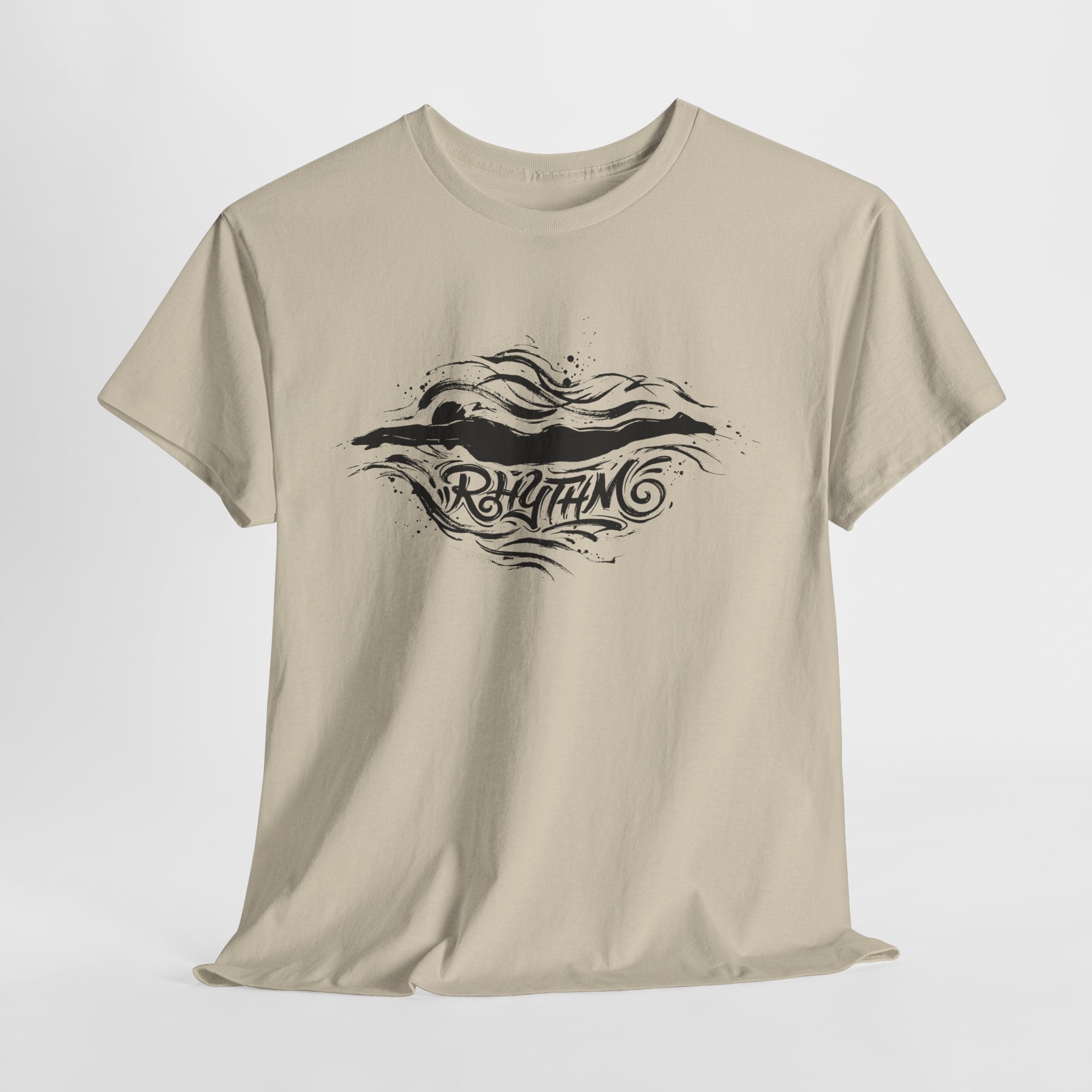 Schwimmen - RHYTHM: Frontprint, Unisex T-Shirt