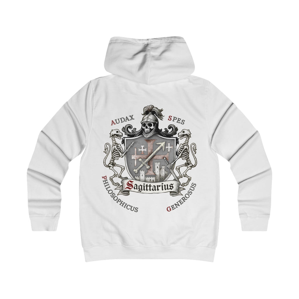 Schütze - Backprint, Womens' Hoodie -  **Grimwater Edition** Sternzeichen Astrologie (Sagittarius)