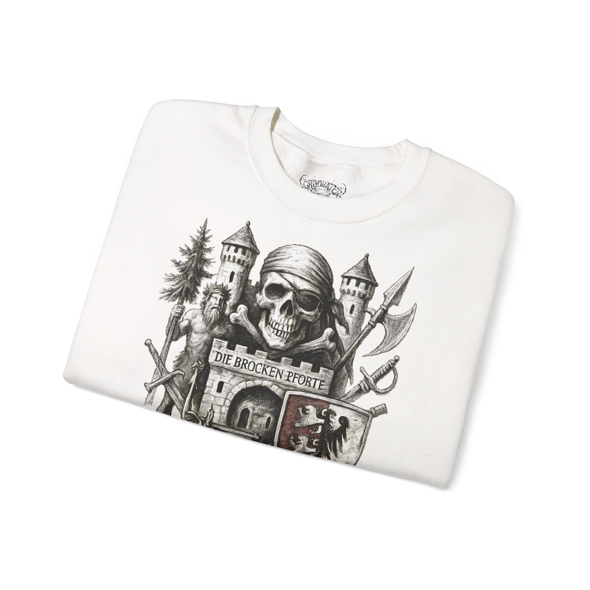 Bad Harzburg: Harz-Collection, Frontprint, Unisex Sweatshirt **Grimwater-Edition**