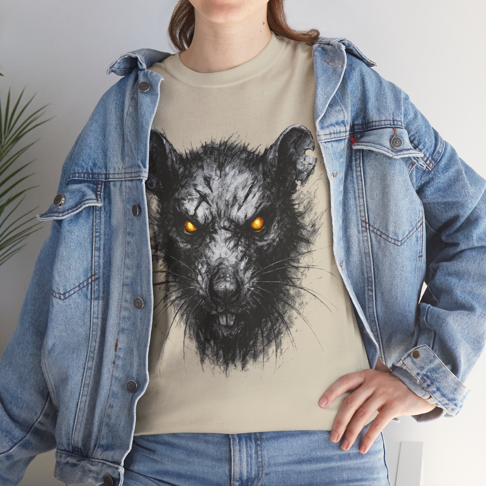Ratte: Frontprint, Unisex T-Shirt - Animal-Collection