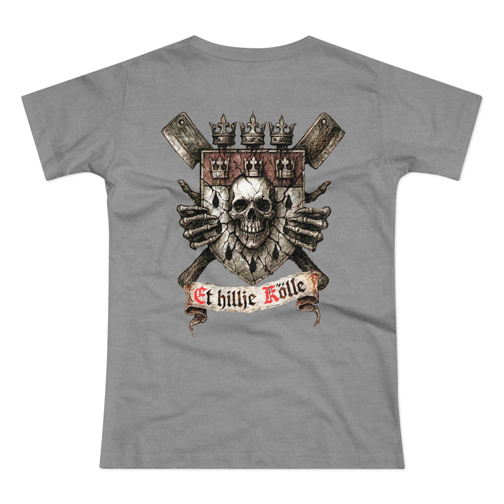 Köln - Hätz un Bloot: Front-/Backprint, Women's T-shirt **Grimwater-Design**