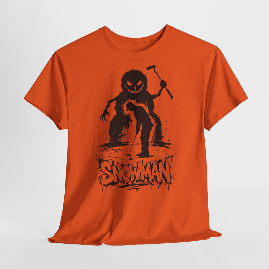 Golf - Snowman No. 8 : Frontprint, Unisex T-Shirt