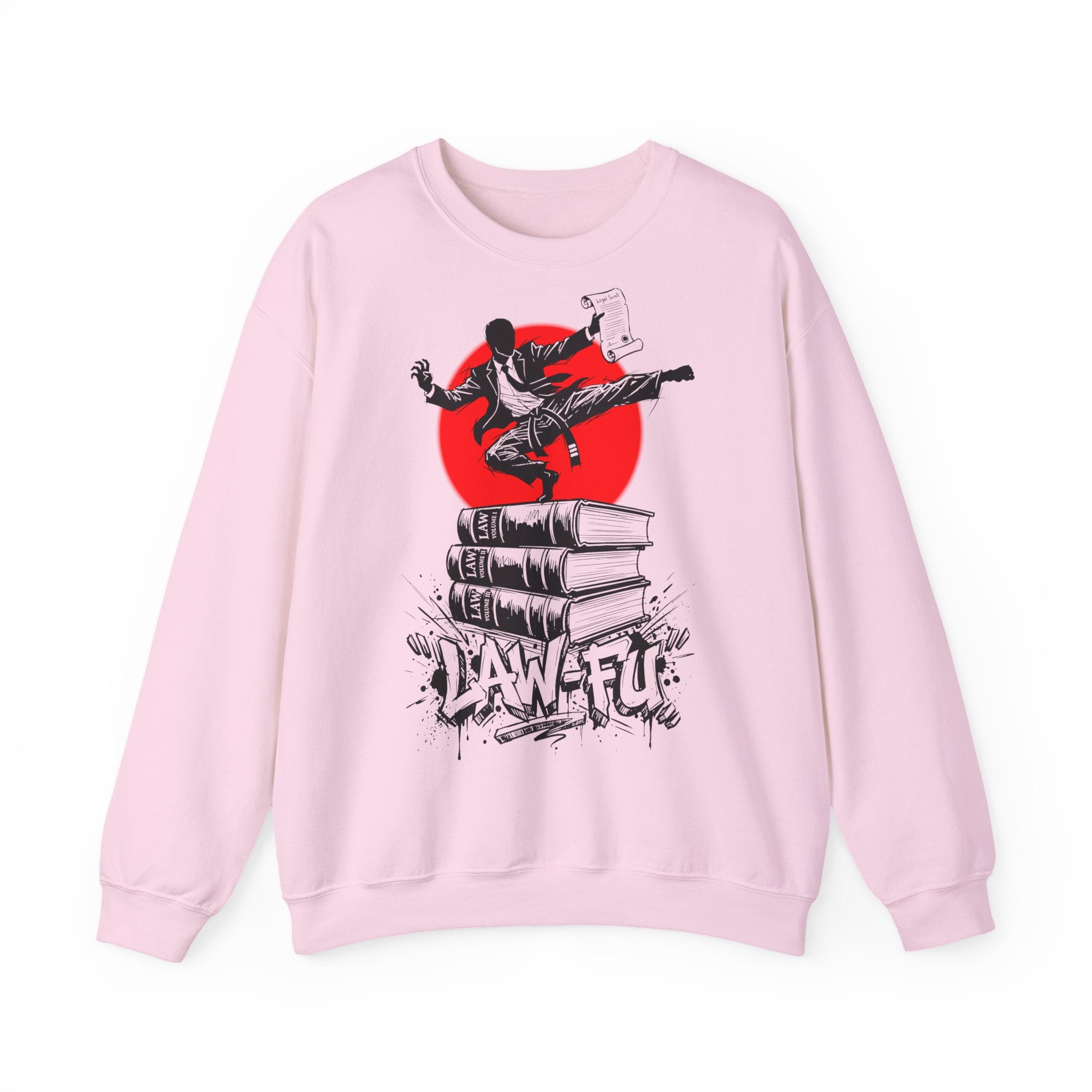 Law-Fu-Lawyer 02: Frontprint, Unisex Sweathirt