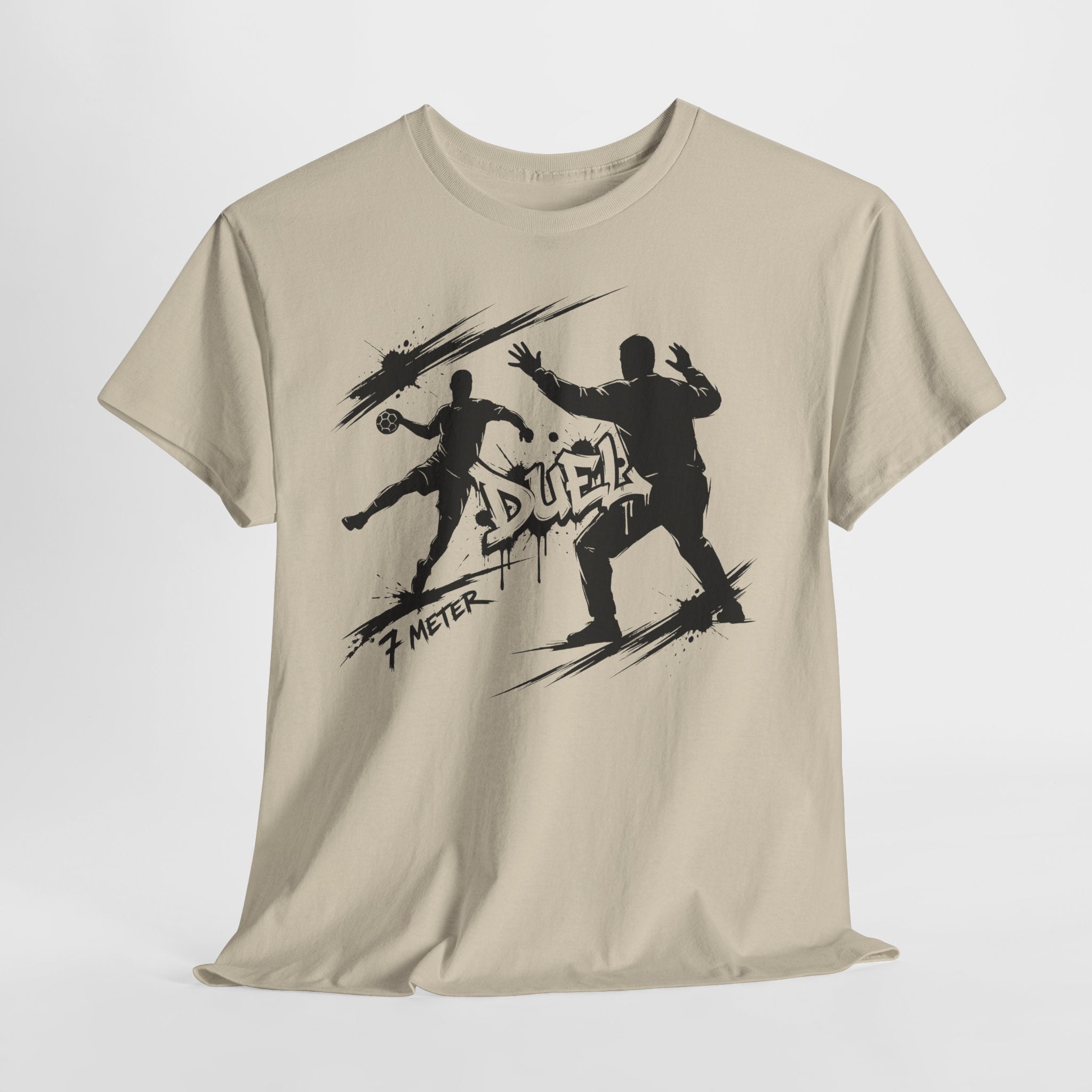 Handball - DUEL: Frontprint, Unisex T-Shirt