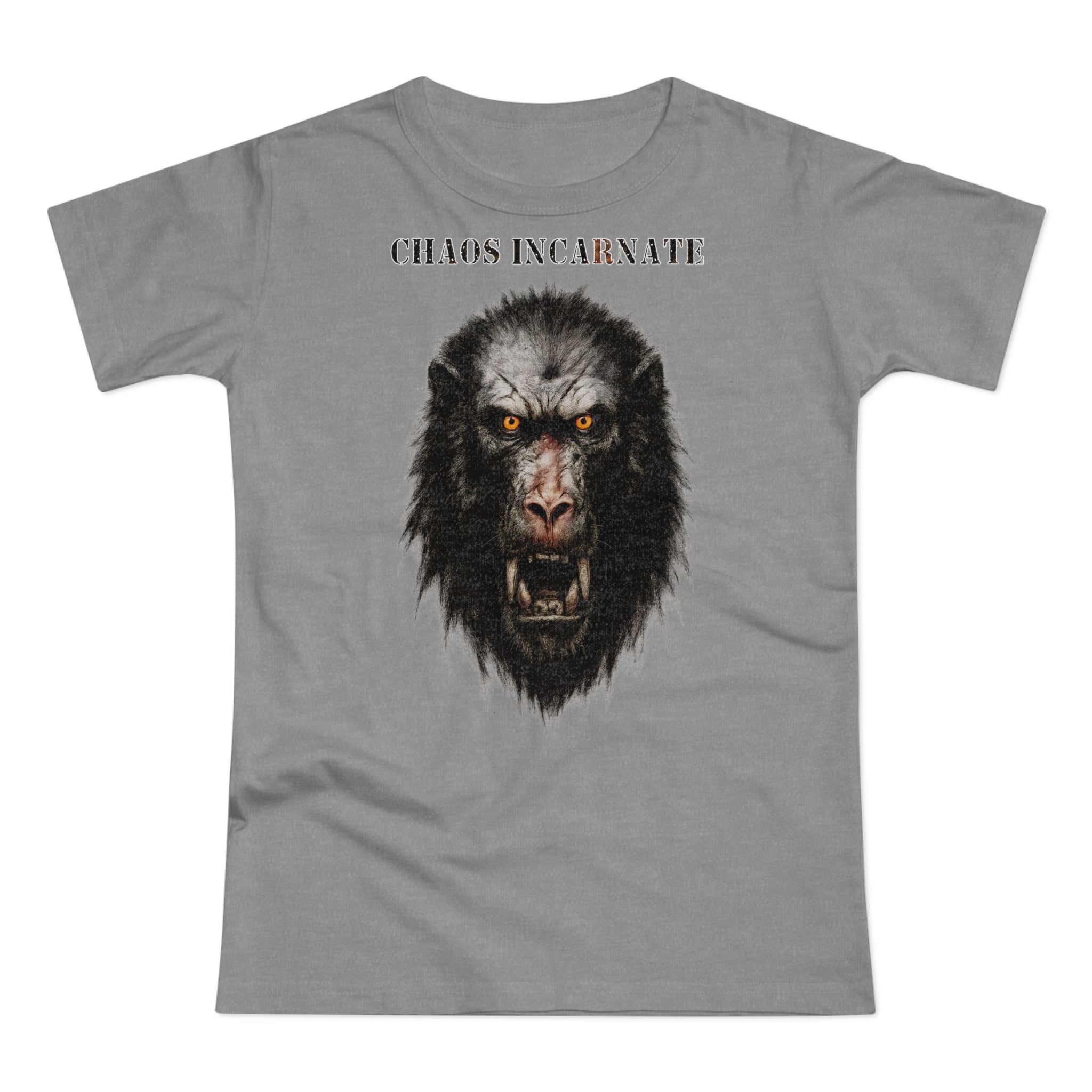 Pavian: Frontprint, Womens' T-Shirt - Animal-Collection