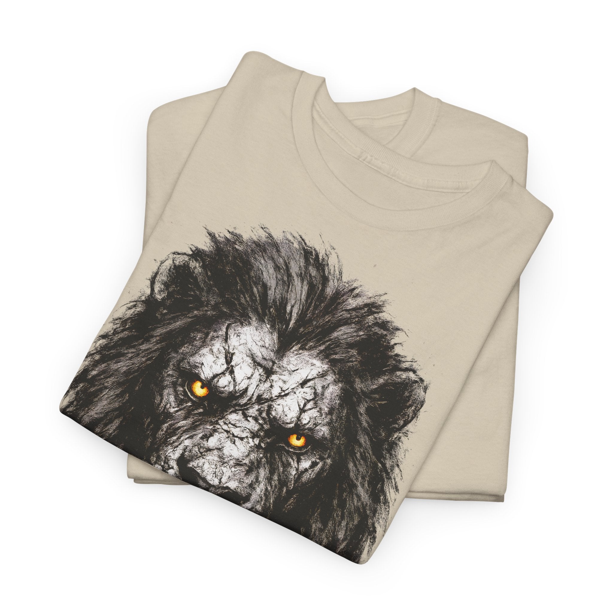 Löwe: Frontprint, Unisex T-Shirt - Animal-Collection