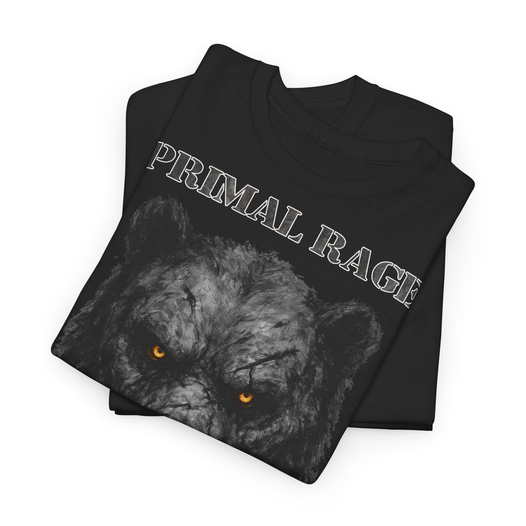 Bär - Primal Rage: Frontprint, Unisex T-Shirt - Animal-Collection