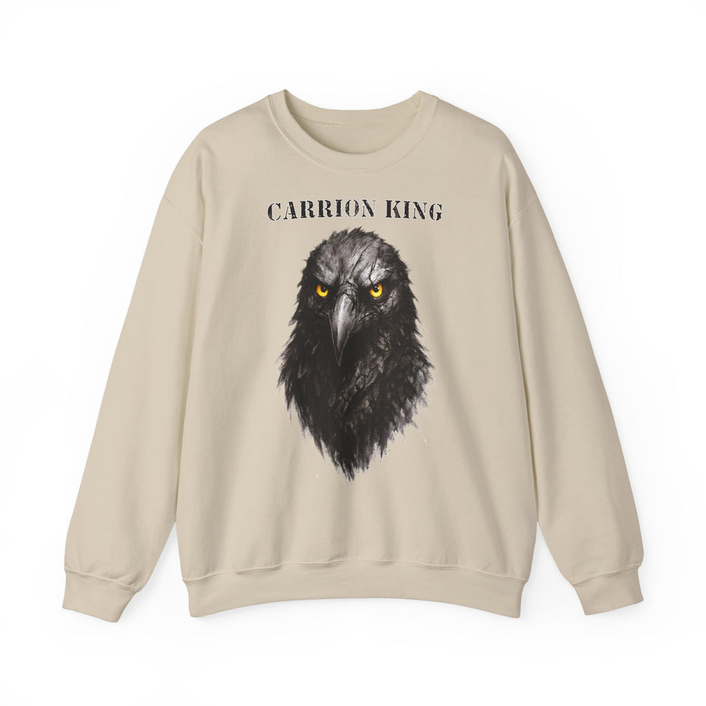 Rabe - Carrion King: Animals-Collection, Frontprint, Unisex Sweatshirt