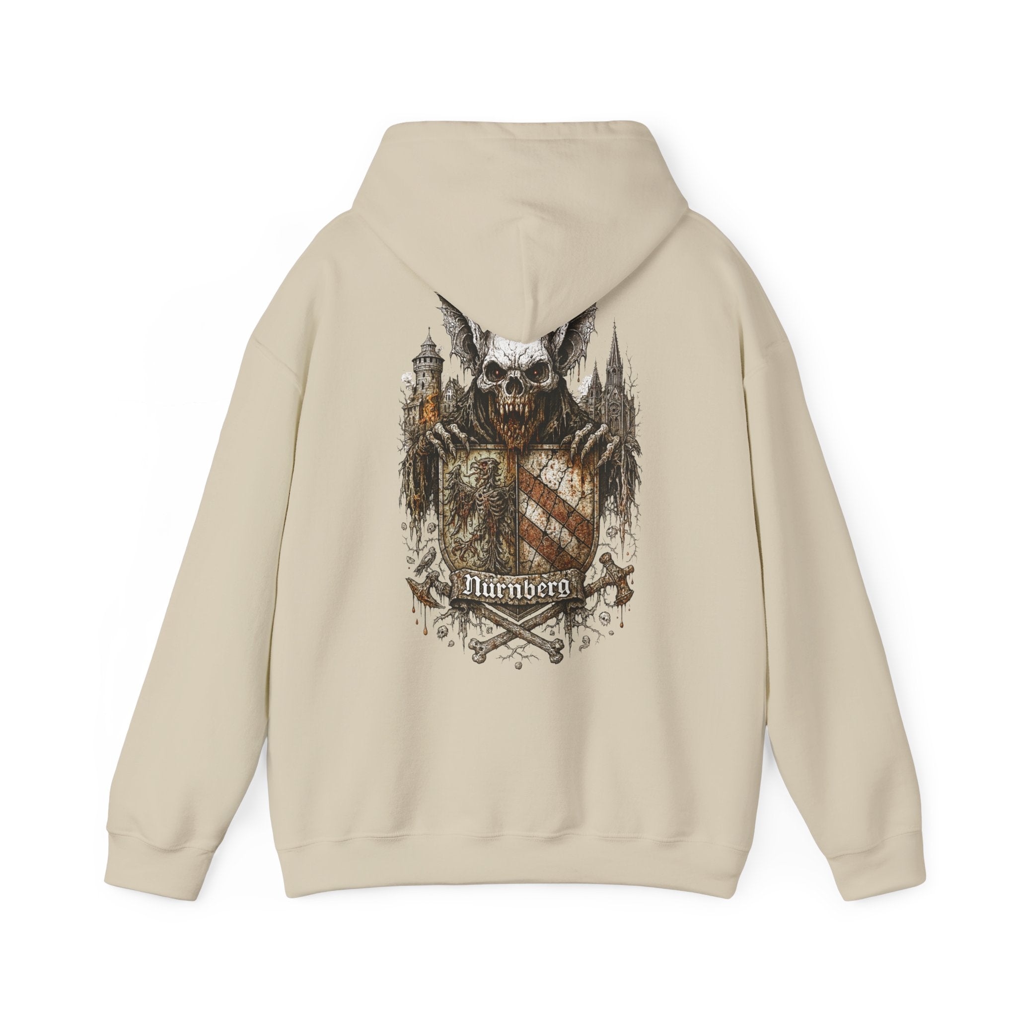 Nürnberg - Front-/Backprint Unisex Hoodie: **Grimwater-Edition**