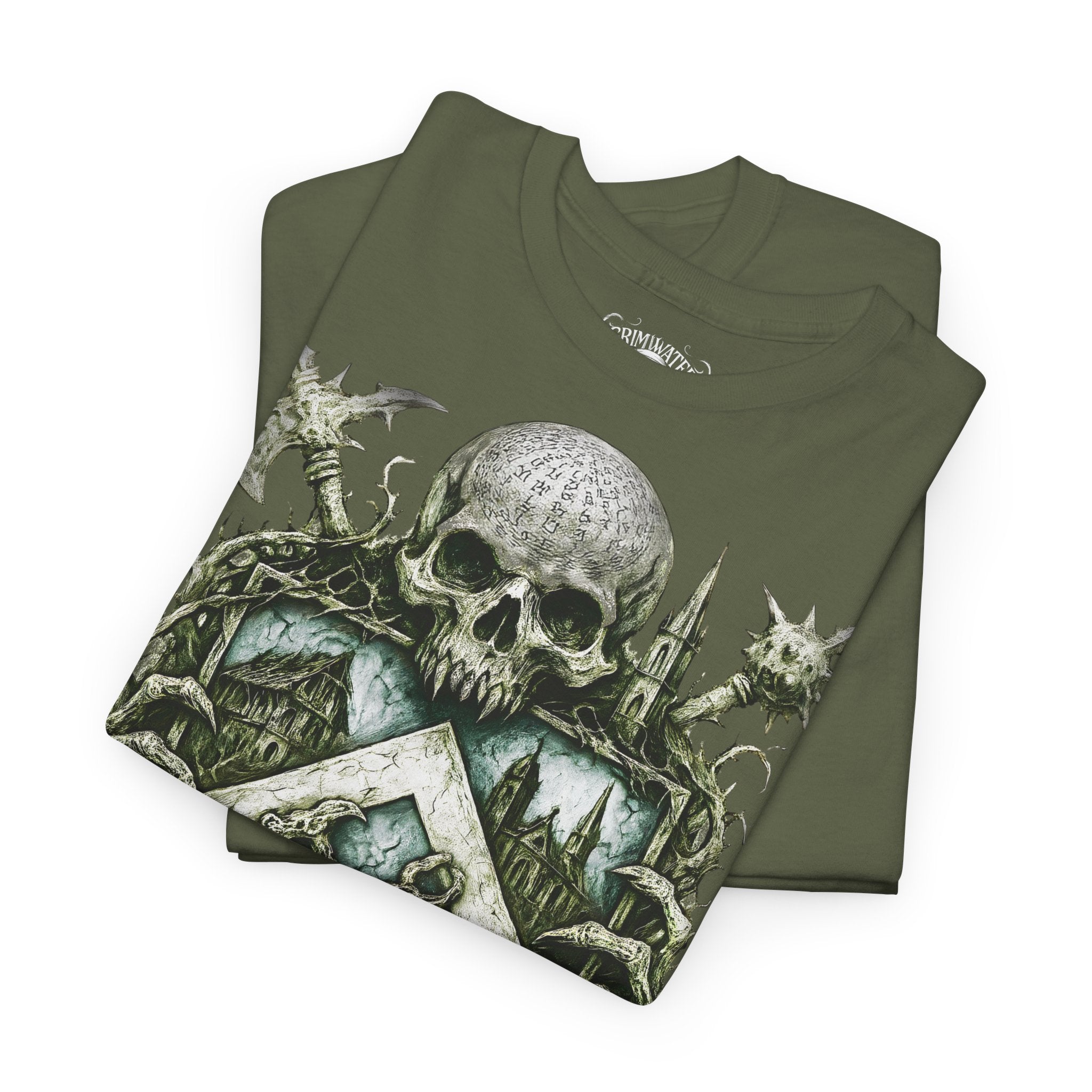 Heiligenhaus - Heljens: Frontprint, Unisex T-Shirt **Grimwater-Edition**