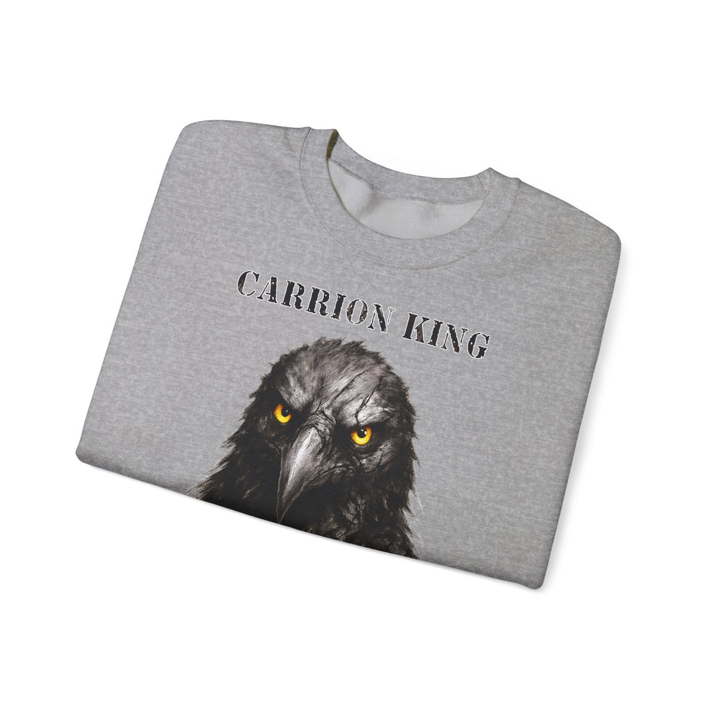 Rabe - Carrion King: Animals-Collection, Frontprint, Unisex Sweatshirt