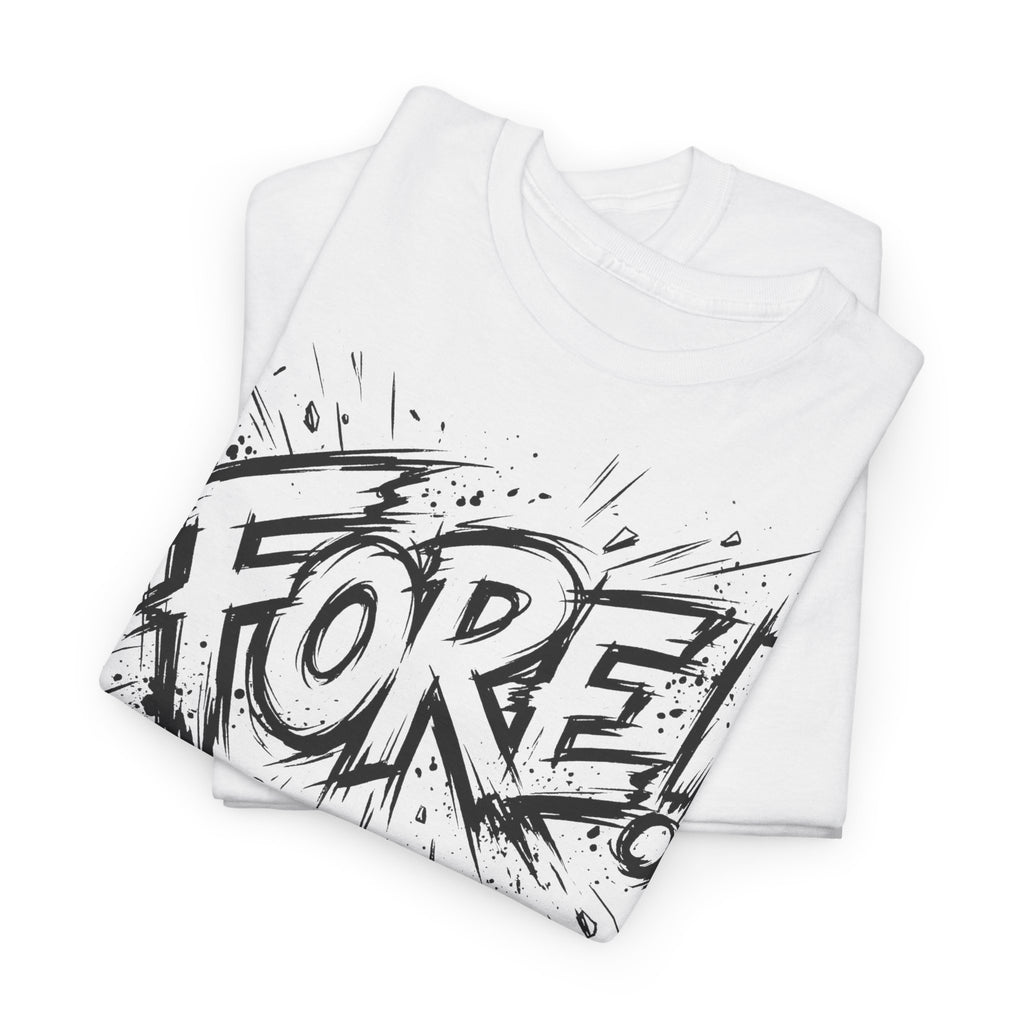 Golf - FORE! : Frontprint, Unisex T-Shirt