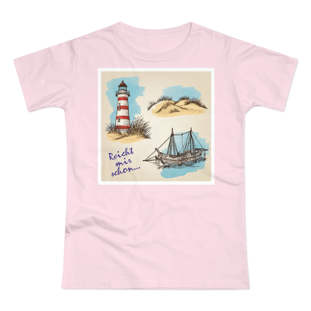 Lighthouse Bliss. Frontprint, Women's T-Shirt, Nautical Tee, Summer Fashion, Beach Vibe, Gift for Ocean Lovers