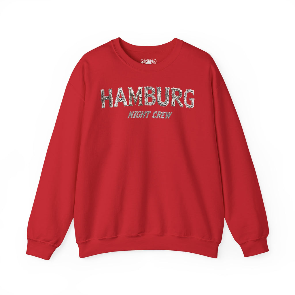 Hamburg "Night Crew" - Front-/Backprint, Unisex Sweatshirt: **Grimwater-Edition**