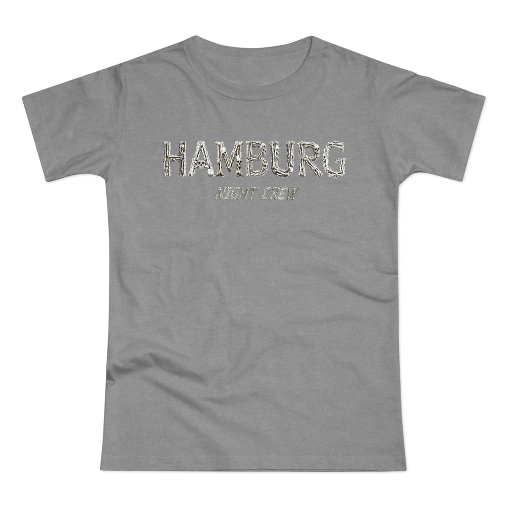 Hamburg "Night Crew" - Front-/Backprint, Womens' T-Shirt: **Grimwater-Edition**