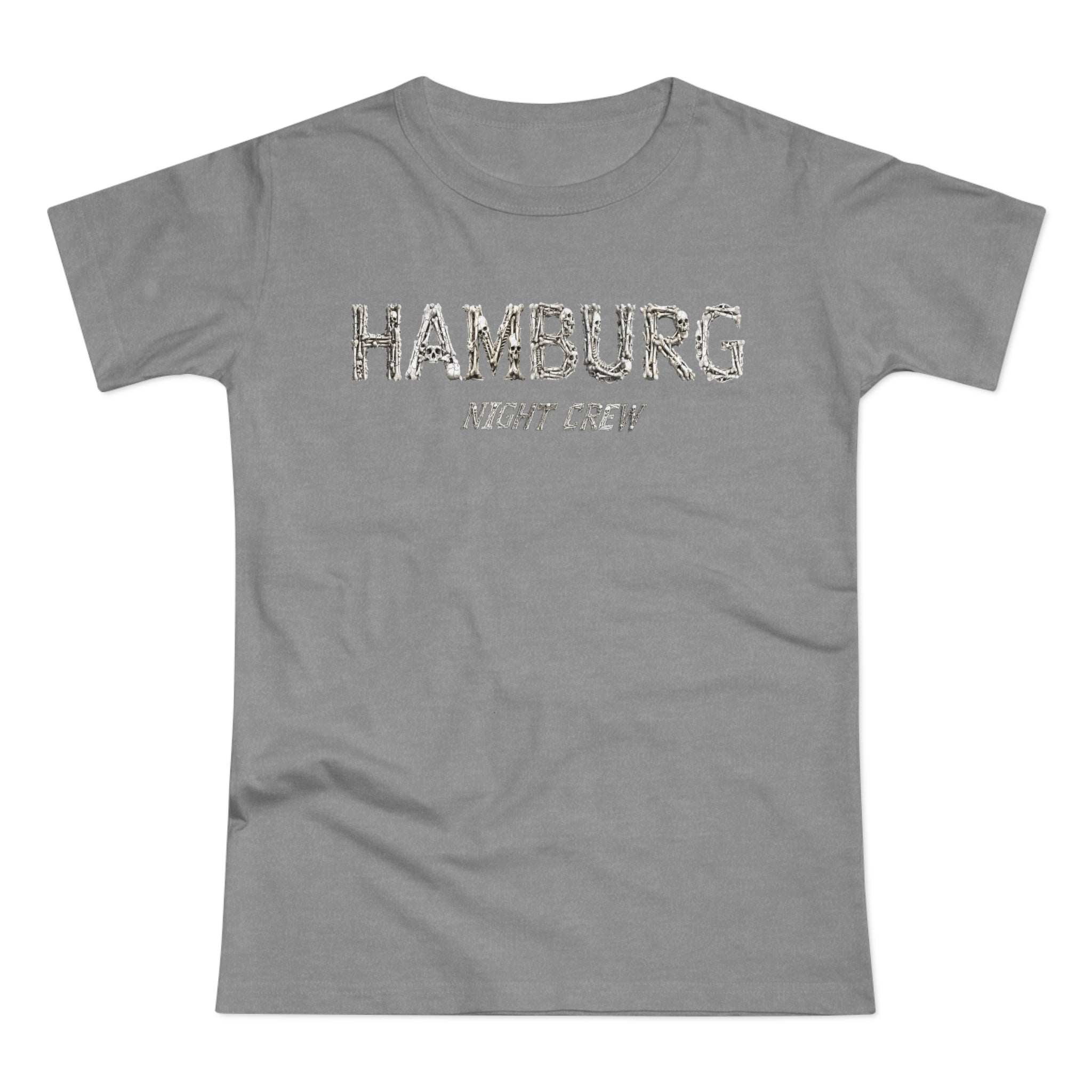 Hamburg "Night Crew" - Front-/Backprint, Womens' T-Shirt: **Grimwater-Edition**