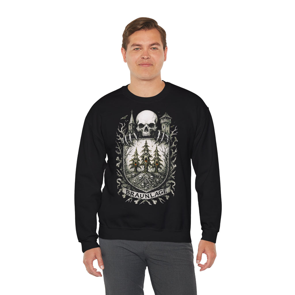 Braunlage: Harz-Collection, Frontprint, Unisex Sweatshirt **Grimwater-Edition**