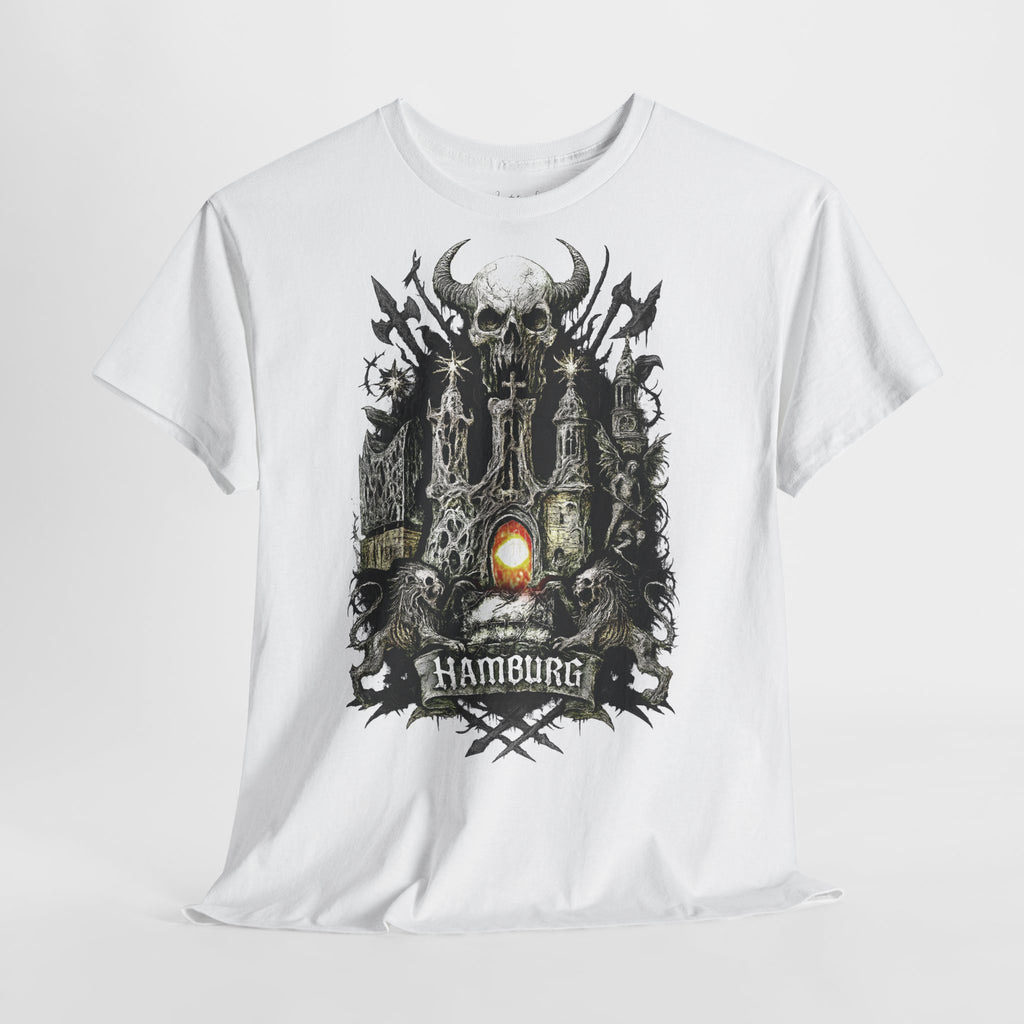 Hamburg - Frontprint, Unisex T-Shirt: **Grimwater-Edition**