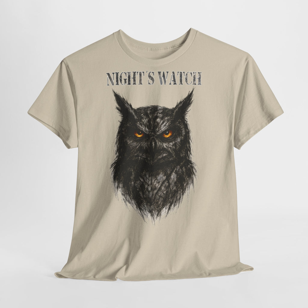 Uhu - Night's Watch: Frontprint, Unisex T-Shirt - Animal-Collection