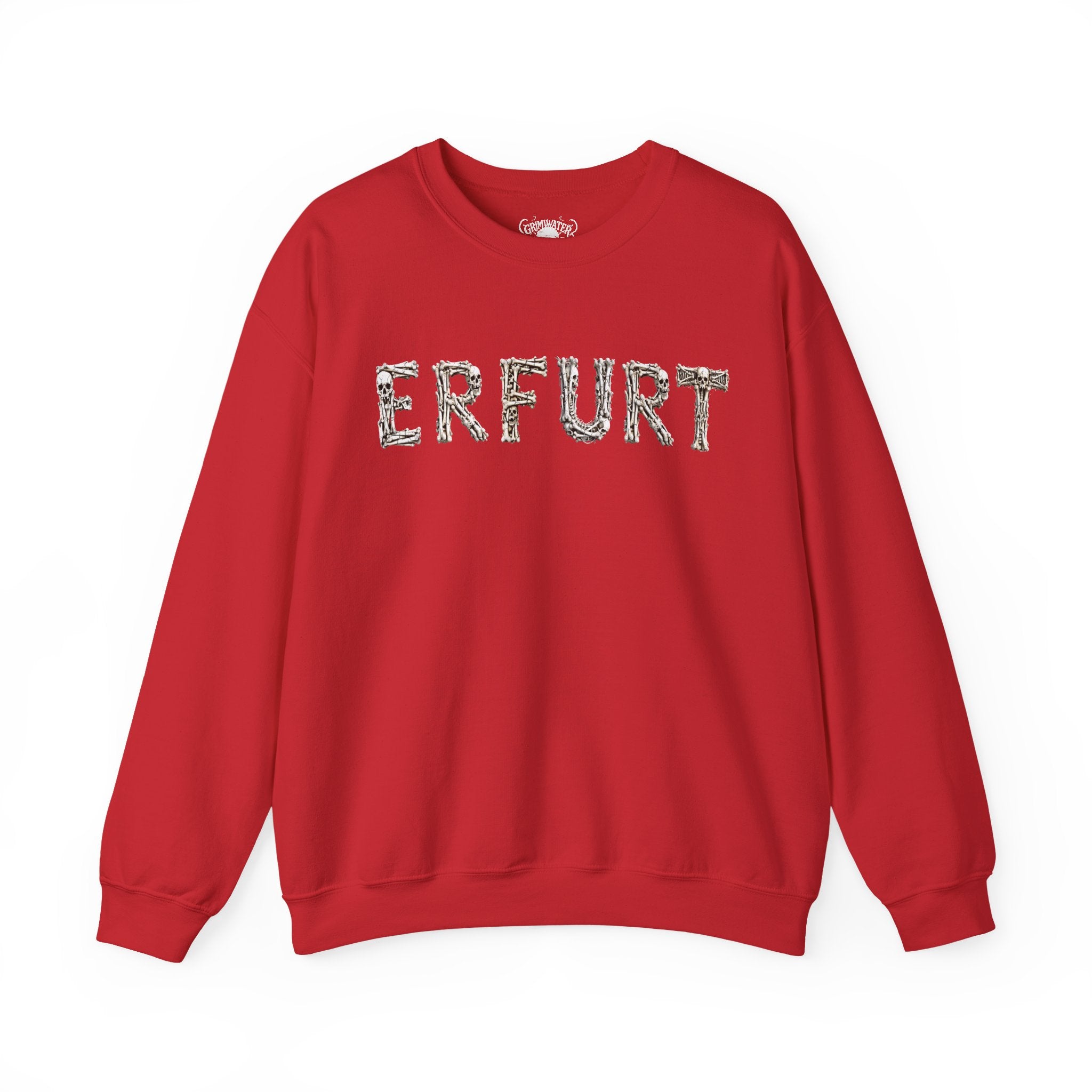 Erfurt: Front-/Backprint, Unisex Sweatshirt **Grimwater-Edition**