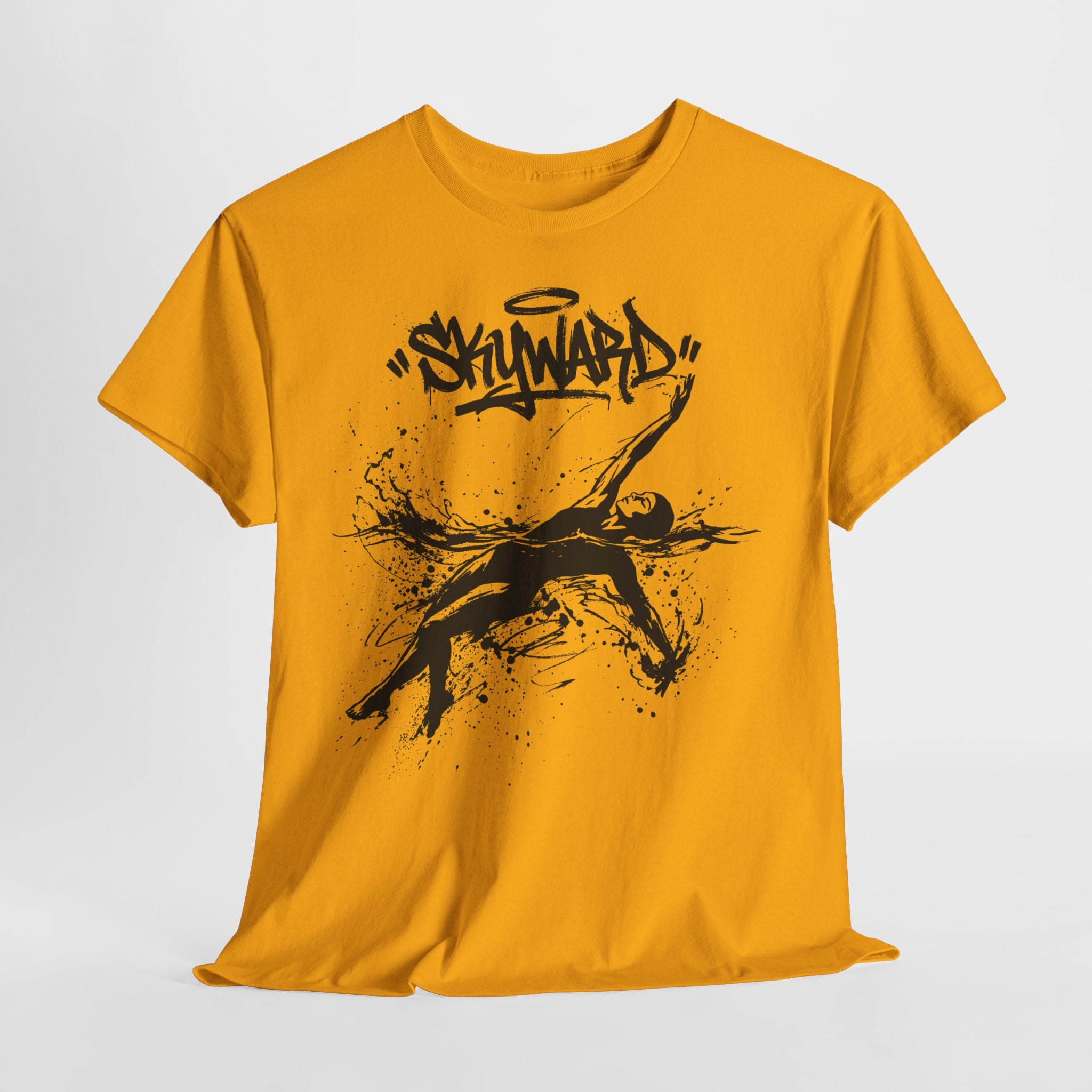 Schwimmen - SKYWARD (Rücken): Frontprint, Unisex T-Shirt