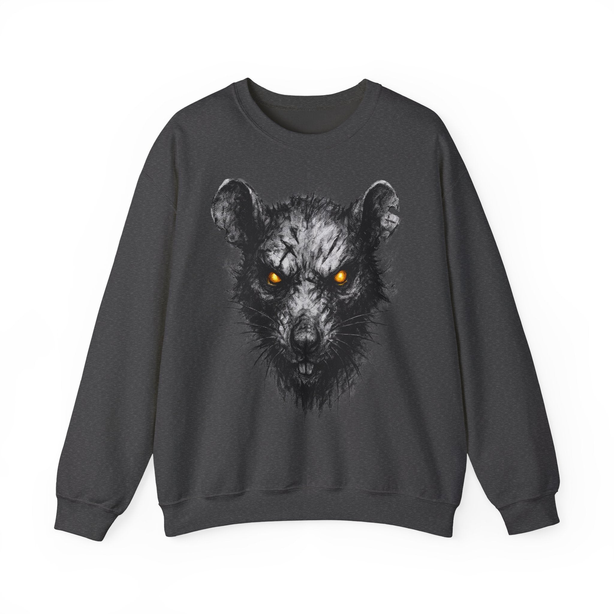 Ratte: Animals-Collection, Frontprint, Unisex Sweatshirt, Rat - Street King