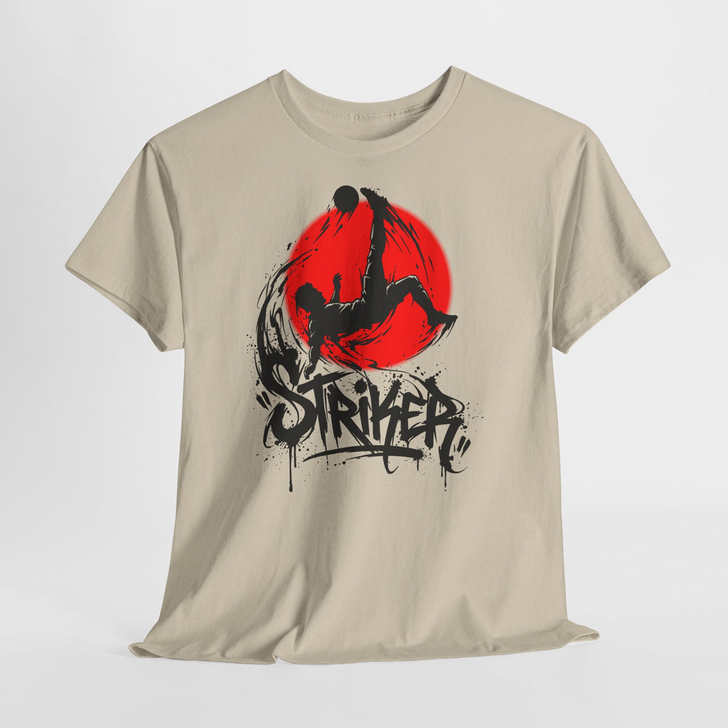 Soccer Striker 01: Frontprint, Unisex T-Shirt