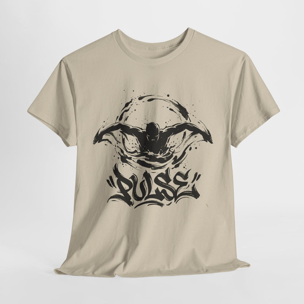 Schwimmen - PULSE (Brust): Frontprint, Unisex T-Shirt
