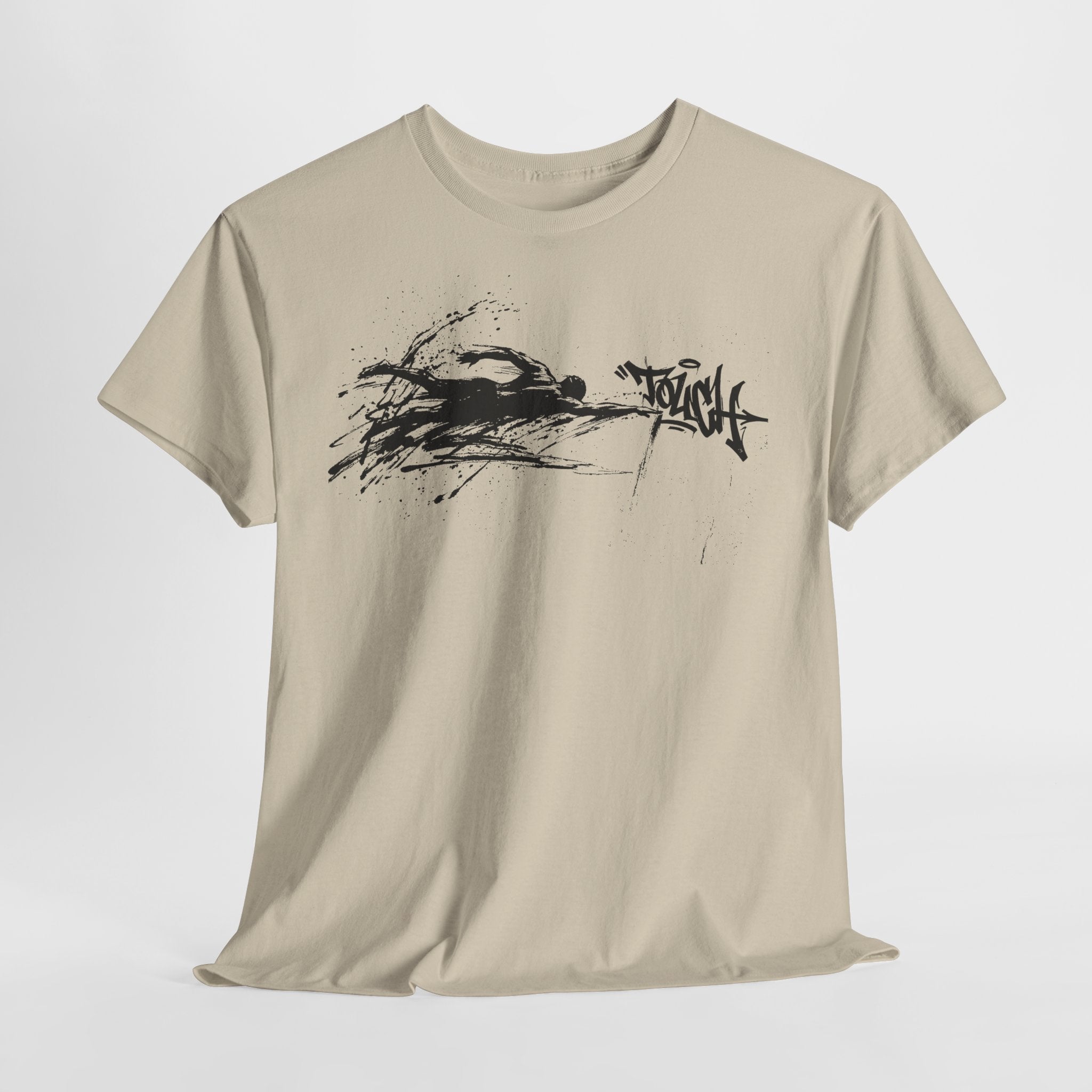 Schwimmen - NICE TOUCH : Frontprint, Unisex T-Shirt