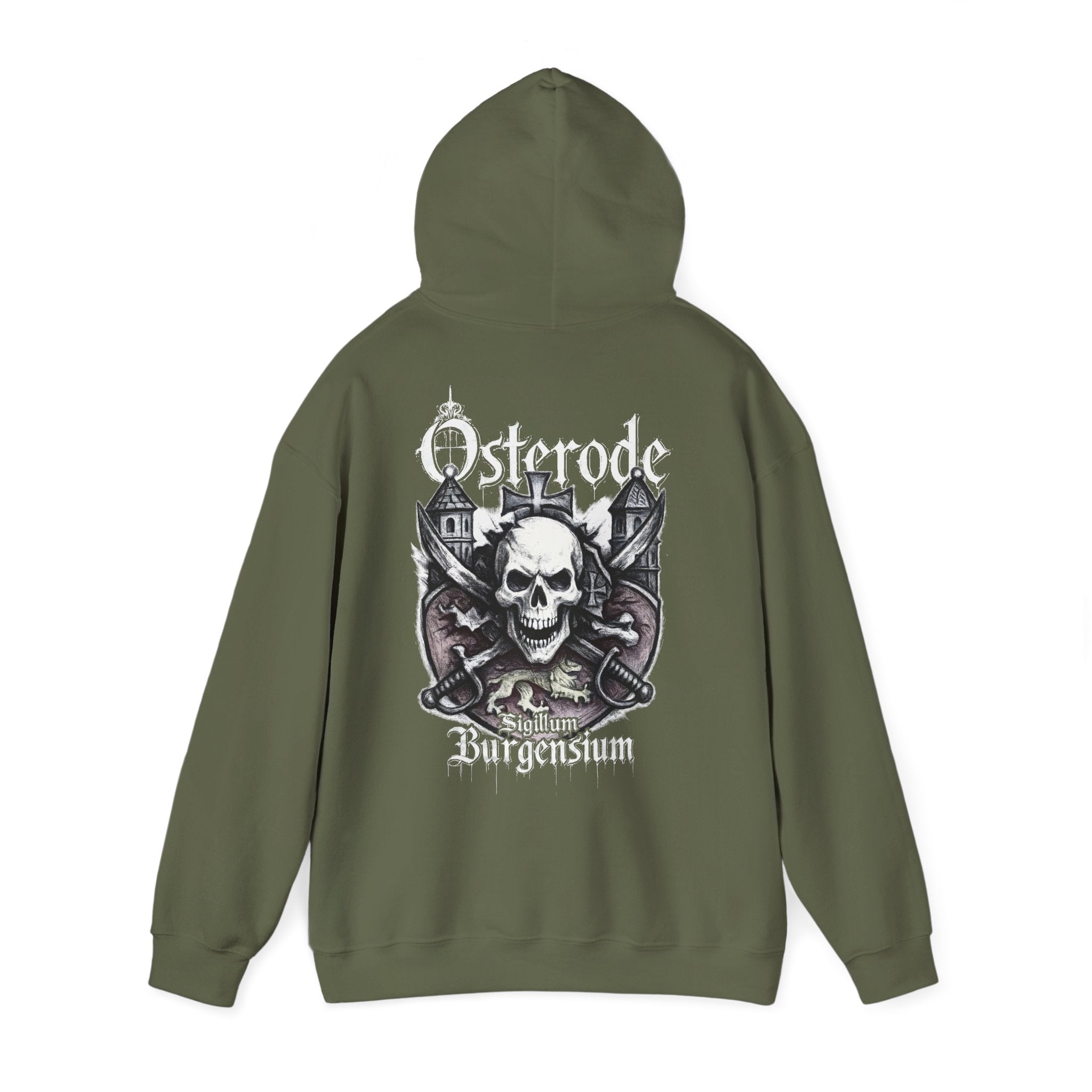 Osterode am Harz: Front-/Backprint Unisex Hoodie **Grimwater-Edition**