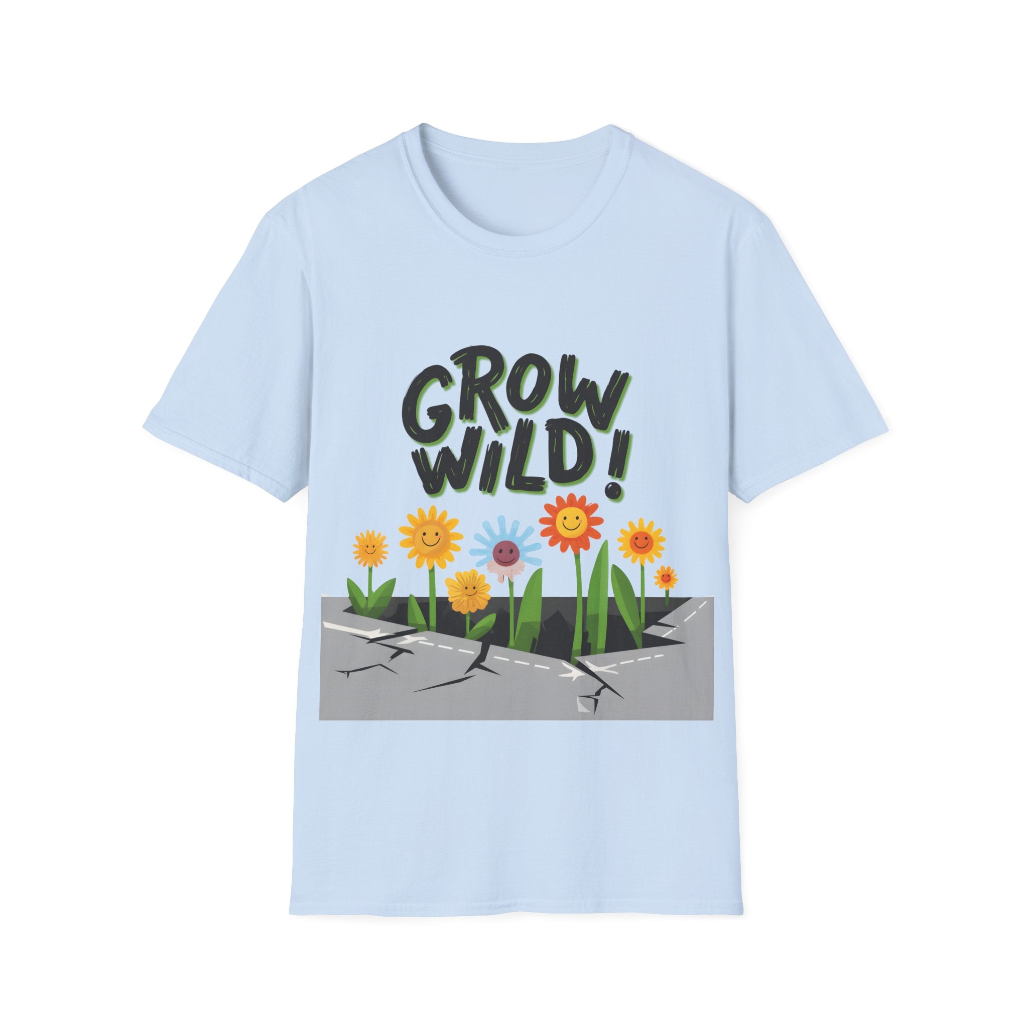 Wild Spirit - Be Yourself: Frontprint, Unisex (Slim) T-Shirt