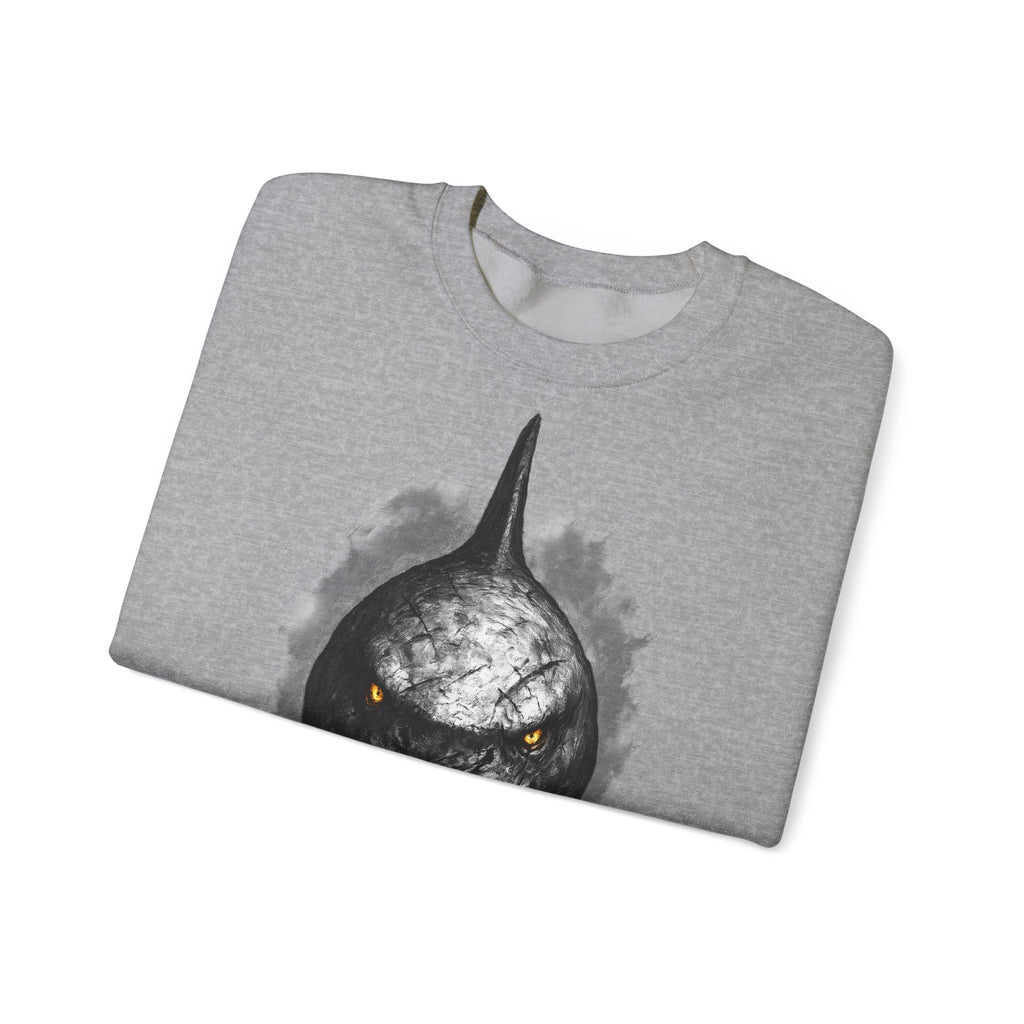 Hai: Animals-Collection, Frontprint, Unisex Sweatshirt, Menacing Shark