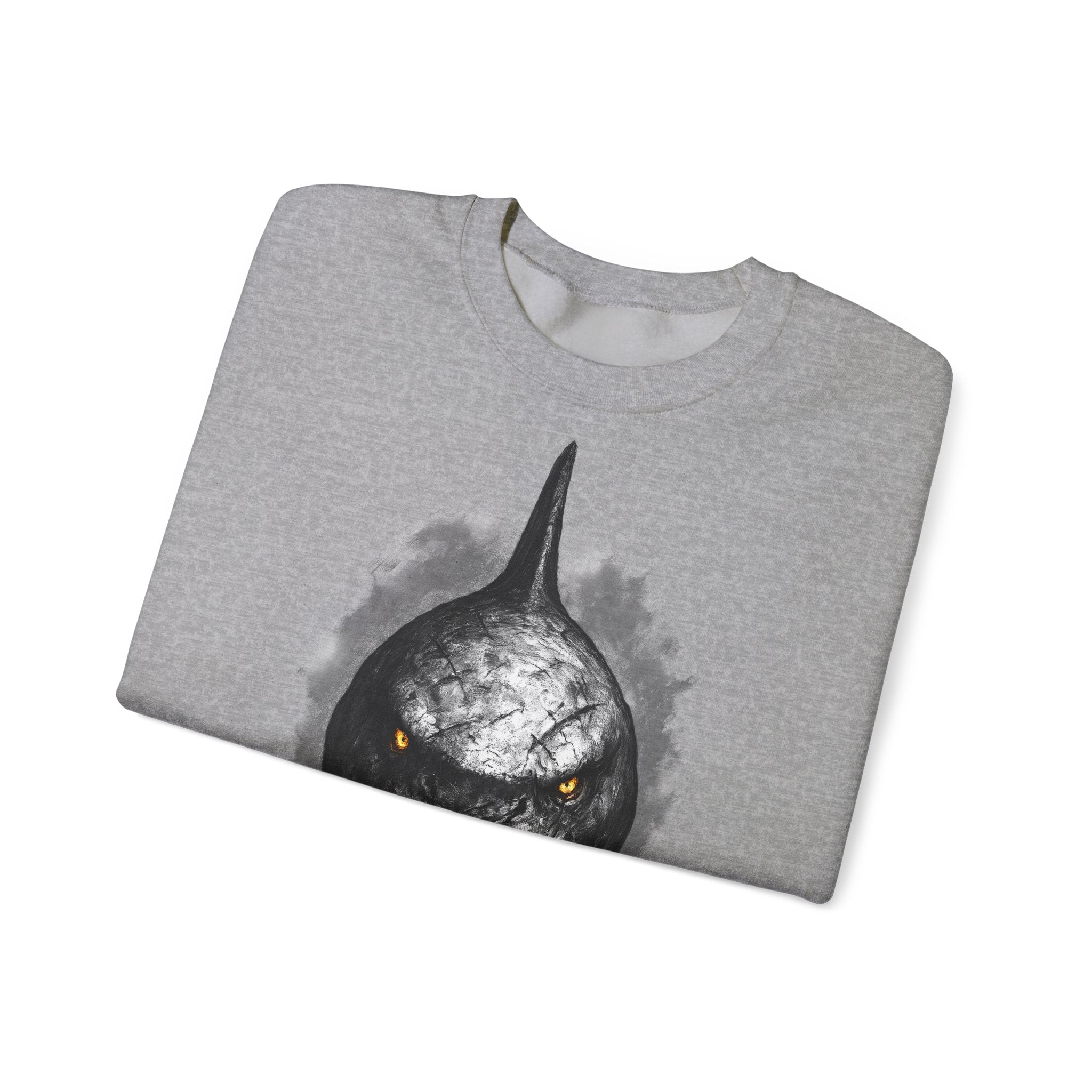 Hai: Animals-Collection, Frontprint, Unisex Sweatshirt, Menacing Shark