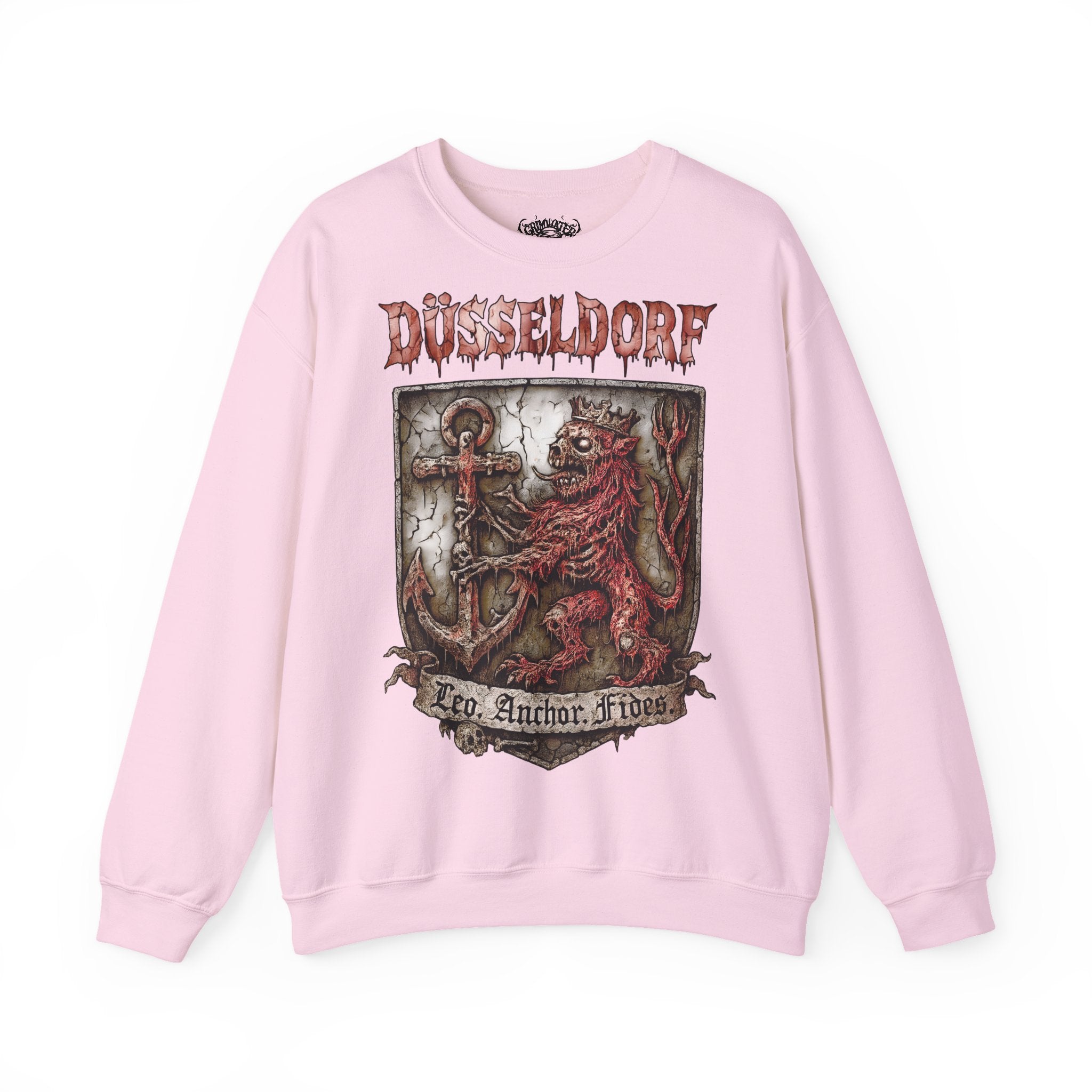 Düsseldorf: Frontprint Unisex Sweatshirt **Grimwater-Edition**