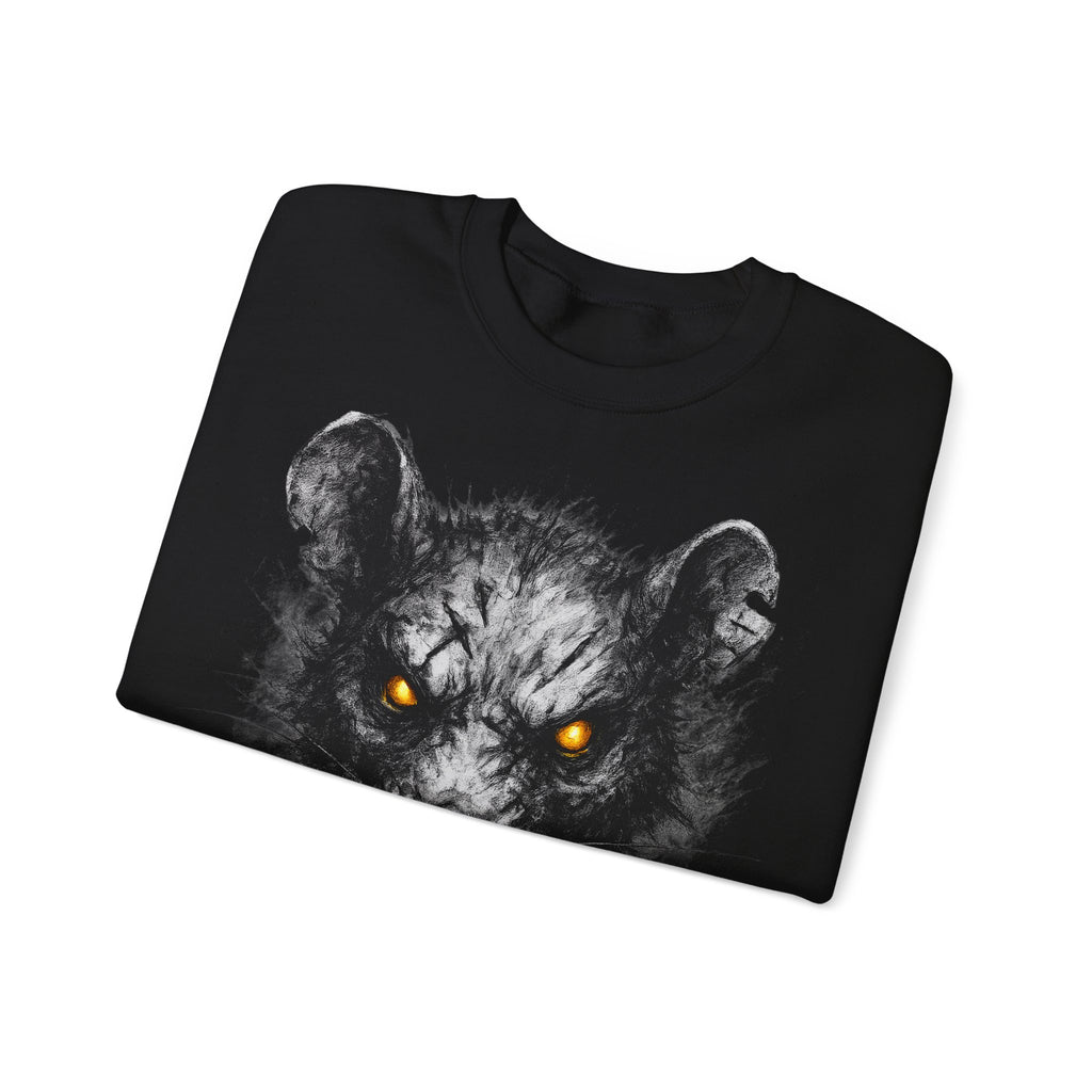 Ratte: Animals-Collection, Frontprint, Unisex Sweatshirt, Rat - Street King