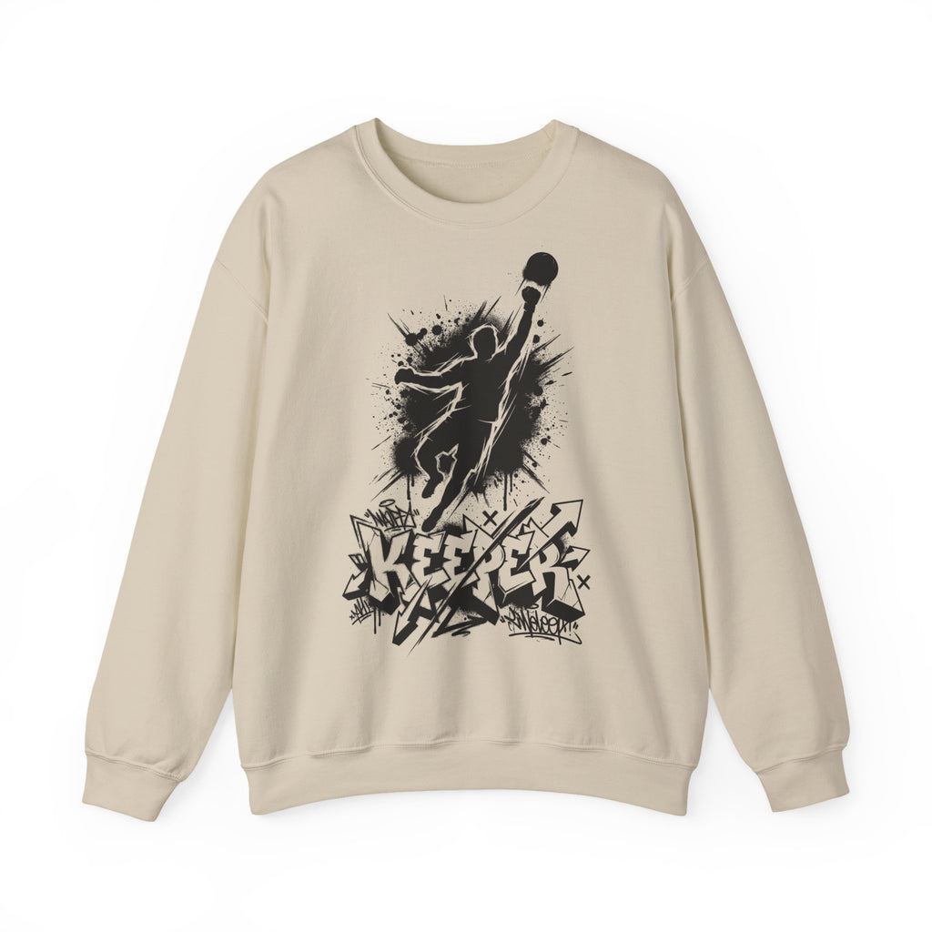 Soccer Keeper 05: Frontprint, Unisex Sweatshirt