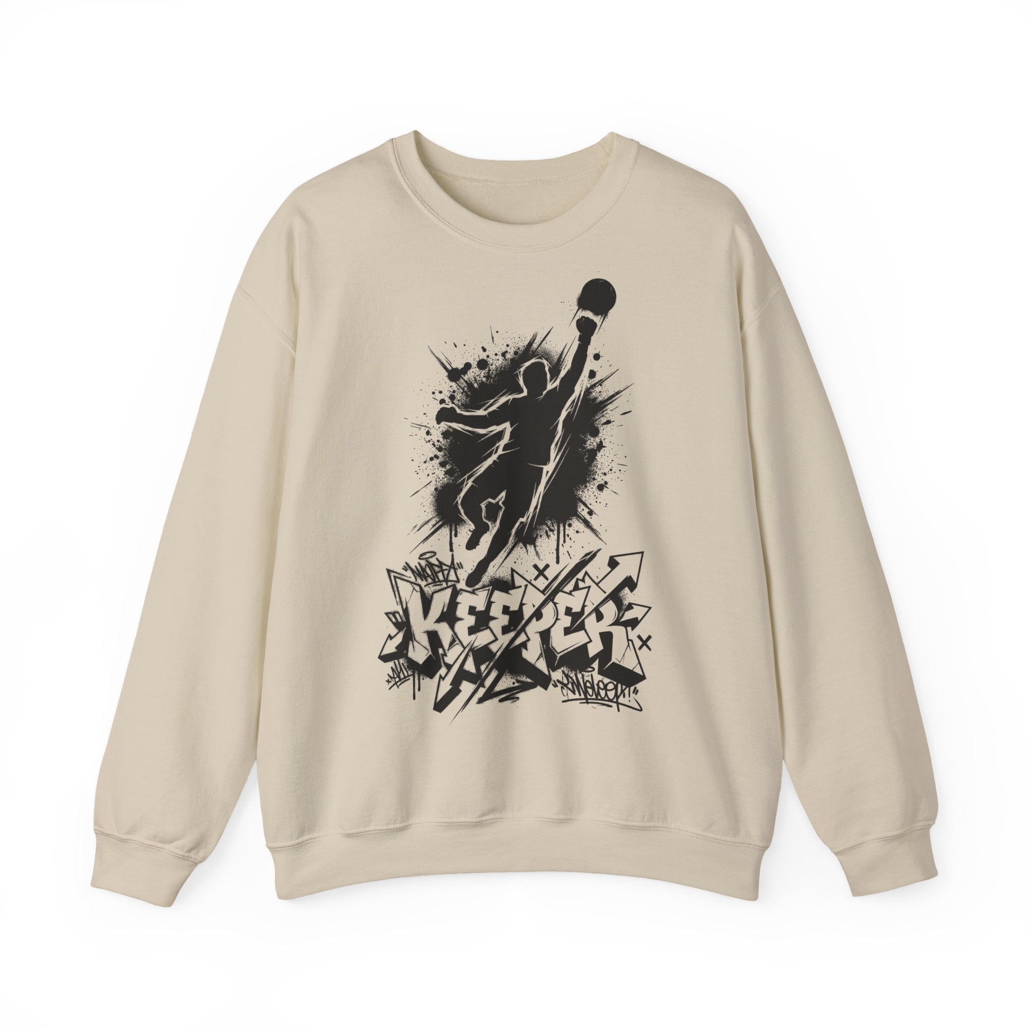 Soccer Keeper 05: Frontprint, Unisex Sweatshirt