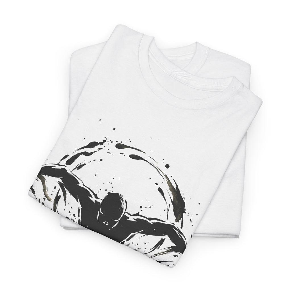 Schwimmen - PULSE (Brust): Frontprint, Unisex T-Shirt