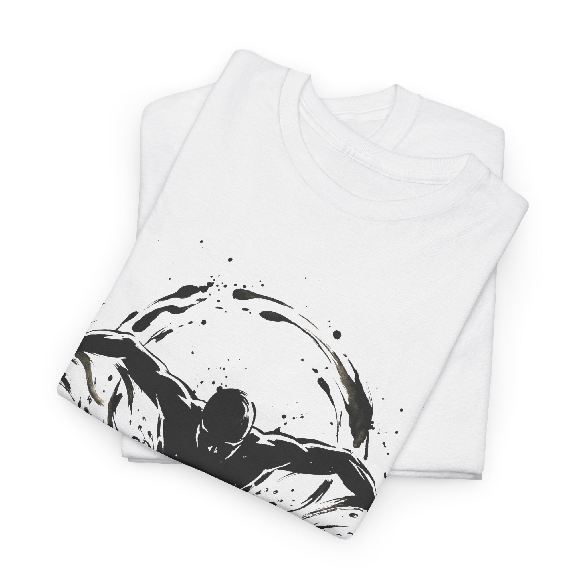 Schwimmen - PULSE (Brust): Frontprint, Unisex T-Shirt
