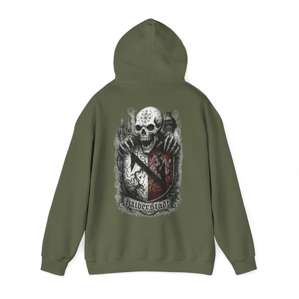 Halberstadt: Front-/Backprint Unisex Hoodie **Grimwater-Edition**