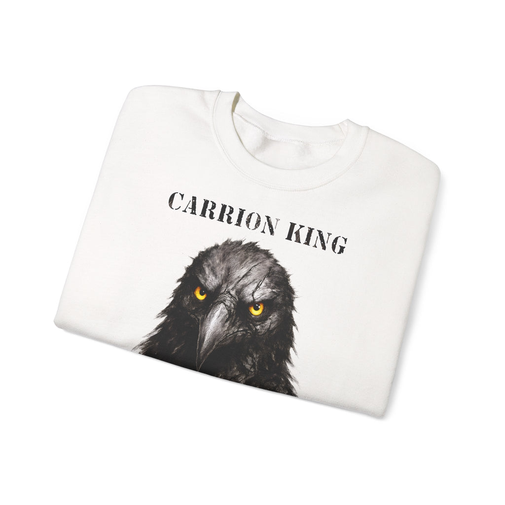 Rabe - Carrion King: Animals-Collection, Frontprint, Unisex Sweatshirt