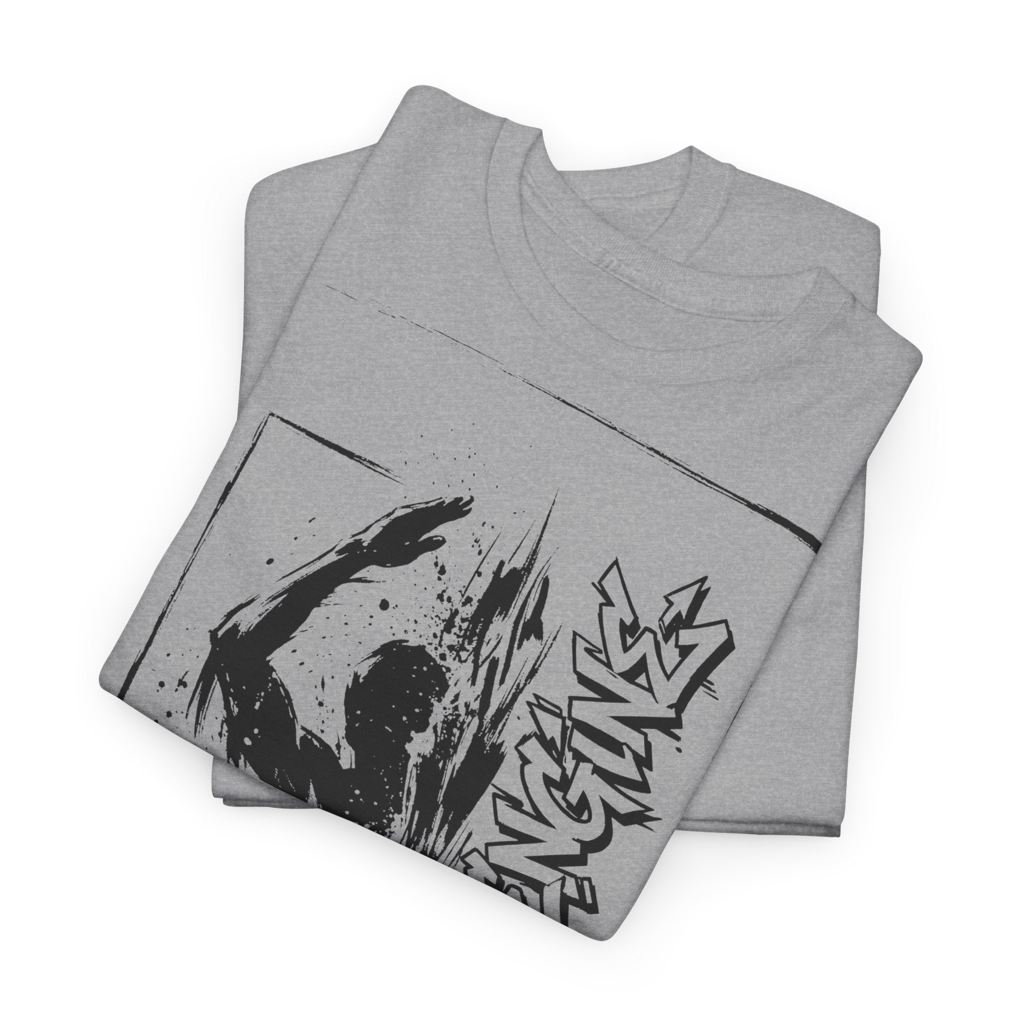 Schwimmen - CRAWLENGINE II: Frontprint, Unisex T-Shirt