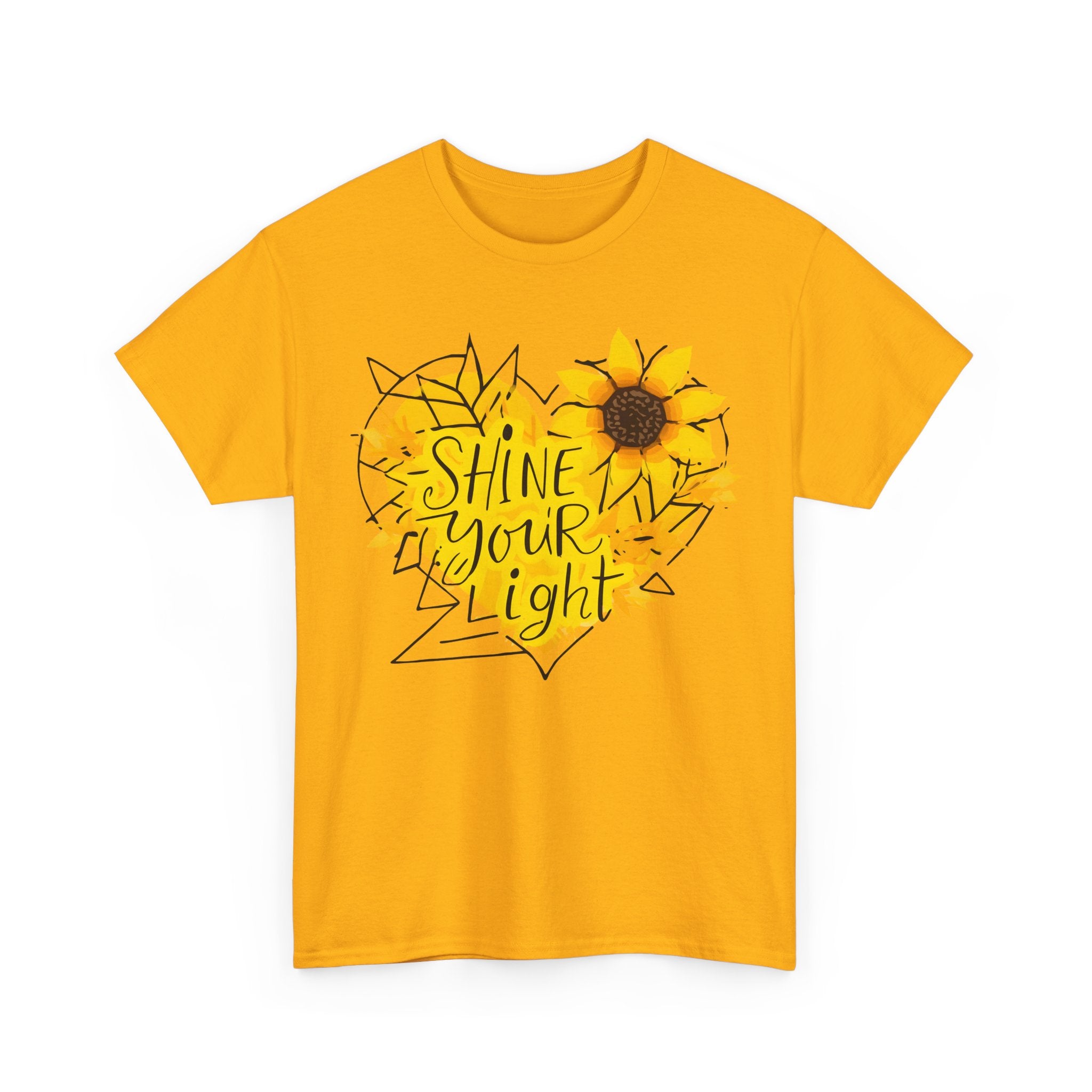 Shine Your Light - Sunflower Happiness Tee