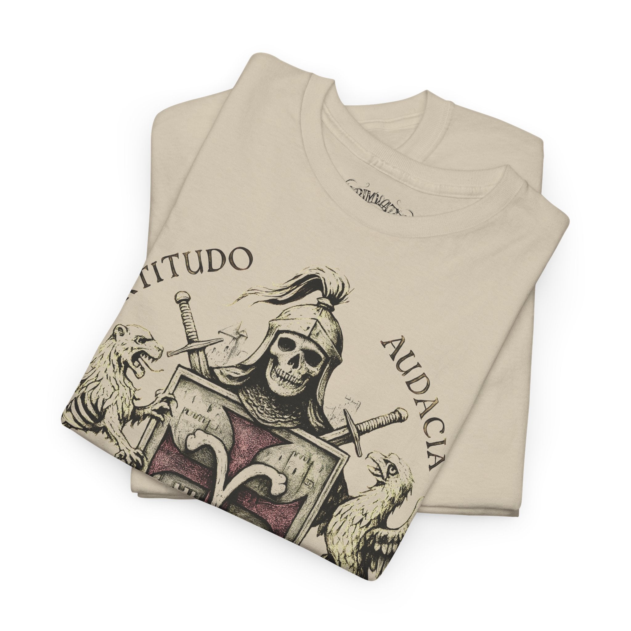 Widder: Frontprint, Unisex T-Shirt **Grimwater-Edition** Sternzeichen Astrologie (Aries)