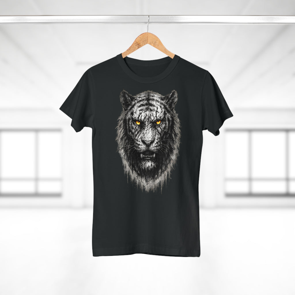 Tiger: Frontprint, Women's T-Shirt - Animal-Collection