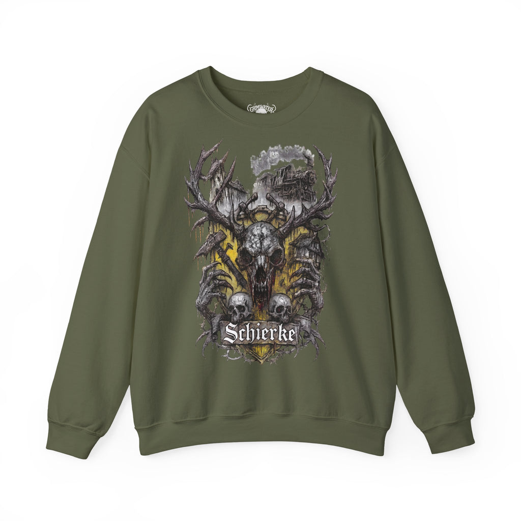 Schierke: Frontprint, Unisex Sweatshirt **Grimwater-Edition**