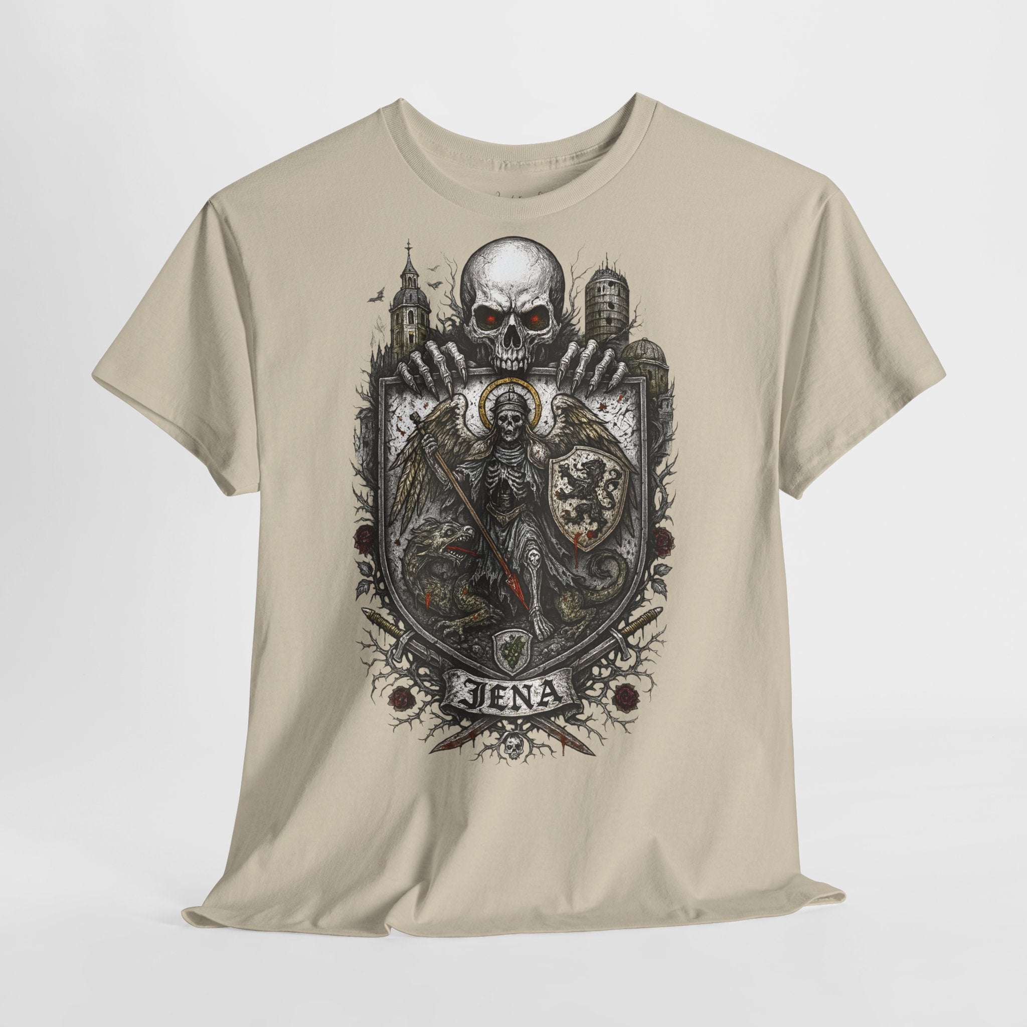 Jena: Frontprint, Unisex T-Shirt **Grimwater-Edition**