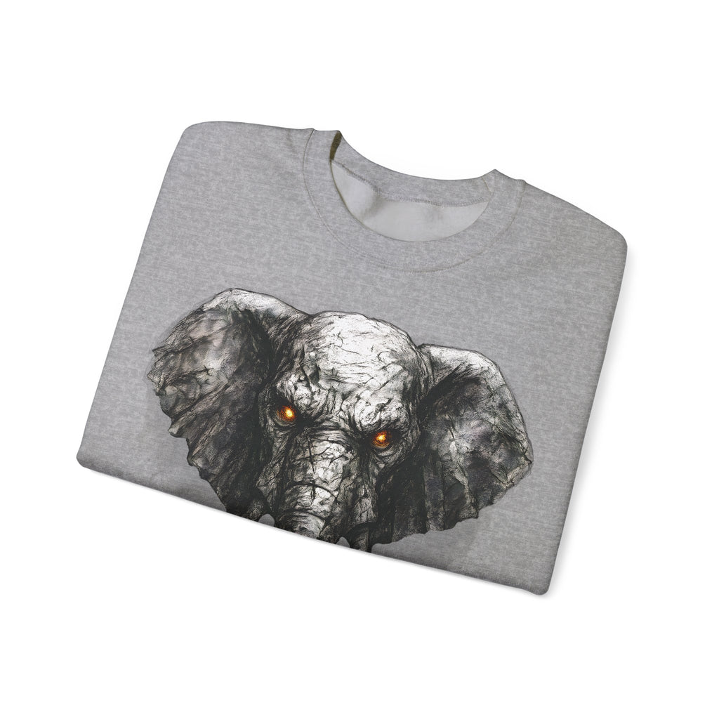 Elefant: Animals-Collection, Frontprint, Unisex Sweatshirt, Majestic Elephant