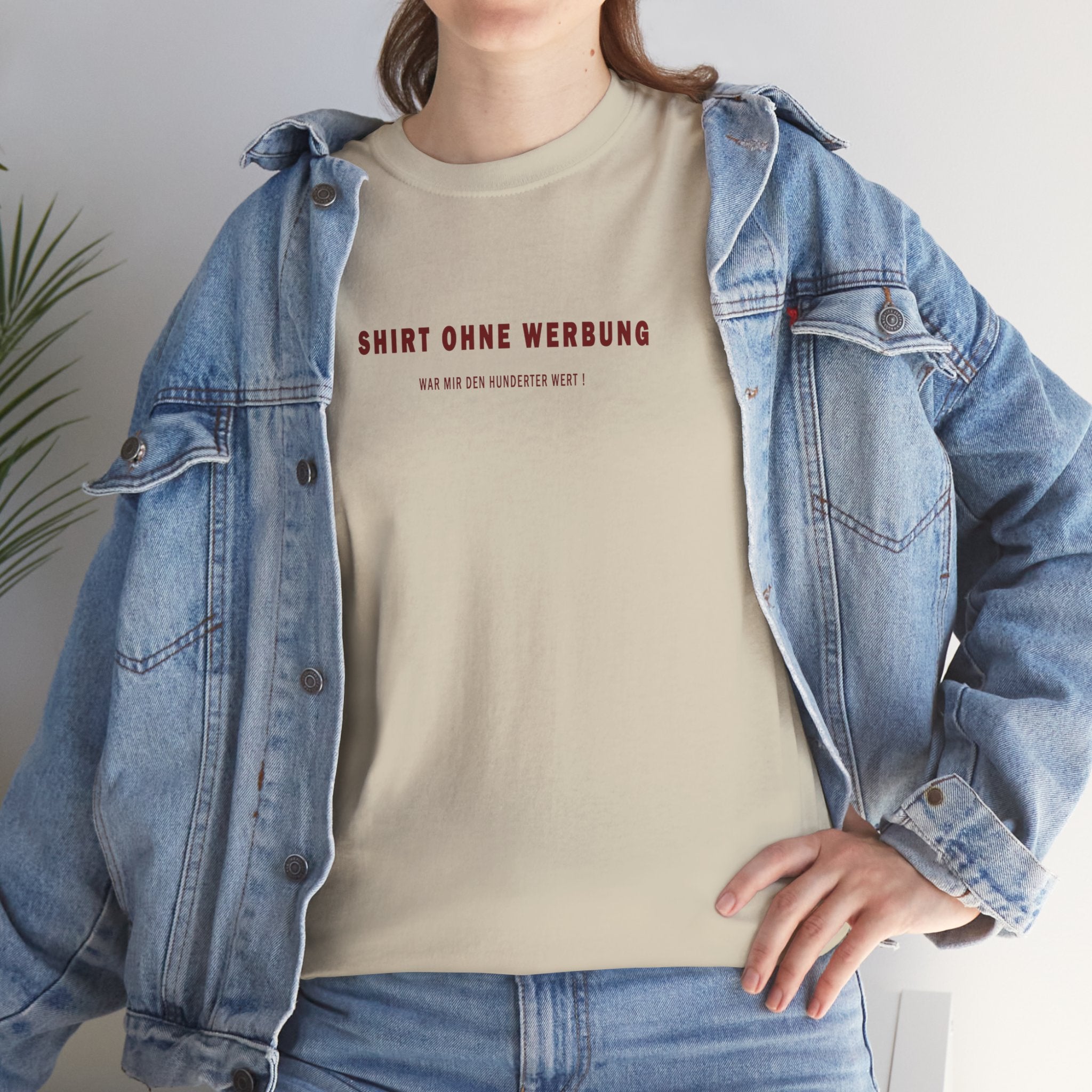 Your Style - Shirt ohne Werbung - das lass ich mir was kosten!
